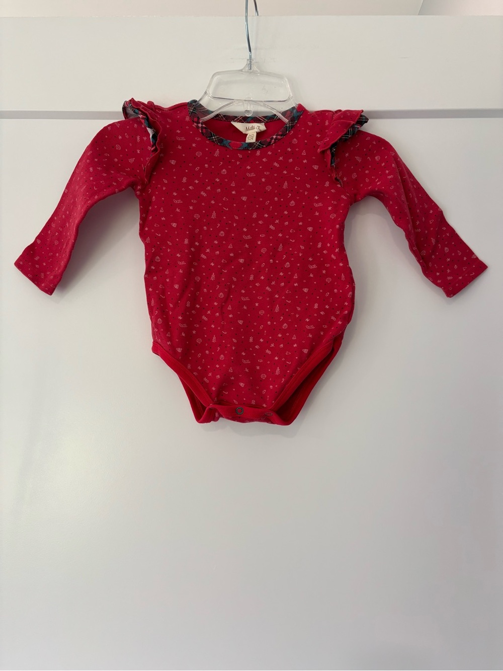 Matilda Jane Choose Your Own Path Santa Baby Bodysuit 18/24